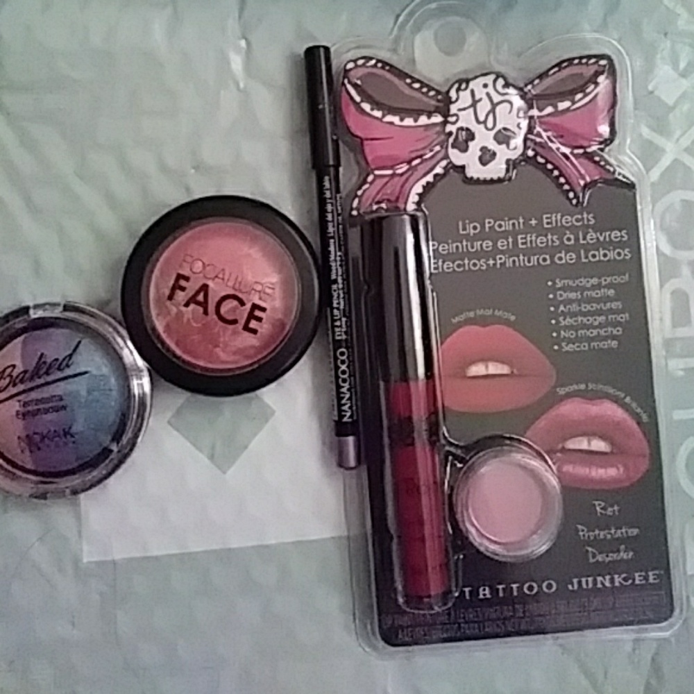 Tattoo junkee eye cheek lip bundle!